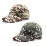 2 gorras de béisbol de camuflaje para hombres y mujeres - Gorras deportivas ligeras y transpirables para actividades al aire libre, gorras de pico de pato con protección solar, acrílico, ajuste ajustable