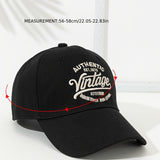 1pc Gorra de béisbol bordada unisex, poliéster 100% ligero no elástico, lavable a mano, sombrero de moda para todos los estilos para hombres y mujeres