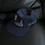 Gorra de Béisbol Ligera Bordada con Visera Inclinada que Realza el Rostro - Gorra Ajustable No Elástica para Caras Pequeñas, Ocasiones Casuales y Especiales, Diseño Bordado (Estilo Bordado)