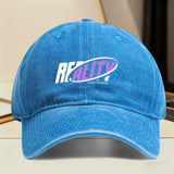 1 Gorra de béisbol retro Reality Urban Worship - Sombrero ajustable con cierre a presión y letras Reality, ropa de calle unisex ligera y transpirable para hombres y mujeres