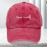 Gorra Lone Wolf - Gorra Ajustable con Cierre, Tela Transpirable para Exteriores y Deportes, Unisex (Fácil de Limpiar) - Ideal para Senderismo, Ropa Casual, Sombrero Clásico con Visera Curva, Tejido Denim, Accesorio Duradero, Perfecta para Amantes del Depo