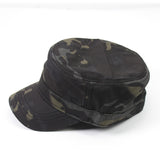 Gorra de béisbol ajustable para hombre, estilo militar con diseño de camuflaje, resistente en poliéster, ideal para deportes al aire libre y manejo de camiones
