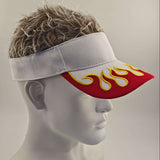 Gorra de béisbol bordada con patrón de llama, gorra de béisbol casual divertida de hip-hop, gorras de sol de moda para hombres y mujeres