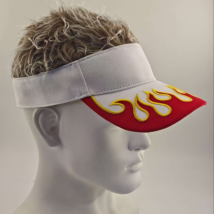 Gorra de béisbol bordada con patrón de llama, gorra de béisbol casual divertida de hip-hop, gorras de sol de moda para hombres y mujeres