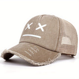 1 gorra de béisbol deportiva unisex de poliéster, protección solar, ligera, con cierre a presión, ajustada, para todas las estaciones, tejido tejido, solo lavar a mano.