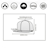 KUSHSTOCK Gorra de Béisbol para Hombre con Oso de Dibujos Animados y Logo KUSHSTOCK - Gorra Snapback Transpirable de Secado Rápido, /RojoRojo