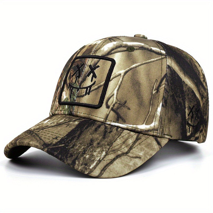 Tela. 2025 Nuevo Gorro de Béisbol Deportivo para Hombre - Snapback Ajustable, Estilo Casual con Diseño Gráfico Elegante, Béisbol. Tela.