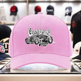 1 gorra fresca con estampado de Gas Monkey Garage, tejido ligero de poliéster, diseño ventilado, gorra de pesca adecuada para todos los géneros, absorbe la humedad, diseño sin estación, ideal para aventuras de mochilero