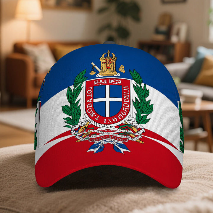 1 Gorra de Béisbol Ajustable con Estampado 2D del Emblema Dominicano - Snapback con Impresión Vibrante de Cuerpo Completo, Ideal para Deportes, Running y Moda Urbana al Aire Libre, Accesorio de Festival,Ropa Casual,Diseño a la Moda,Ajuste Cómodo,Asistente
