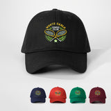 1 Gorra de Béisbol MONTE CARLO Bordada Unisex Ajustable y Transpirable para Mujer, Sombrero de Golf con Visera Curva Moda Verano Y2K para Parejas