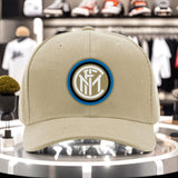 1 Gorra de béisbol con logo INTER y diseño 1909 - Poliéster ligero, ajustable con cierre a presión, visera curva, lavable a máquina, unisex para hombres y mujeres, perfecta para uso diario y eventos, gorra de béisbol