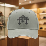 Gorra de béisbol para hombre EL BARBAS - Sombrero ajustable con cierre a presión, diseño brillante en negro y azul, ajuste elástico ligero, cierre de hebilla, duradera para fútbol, deportes al aire libre y uso casual - Regalo ideal para el Día del Padre,