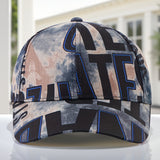 Gorra de Béisbol Unisex Ajustable y Plegable con Estampado de Paisaje Urbano y Graffiti - Sombrero Plegable para Todas las Estaciones para Hombres y Mujeres, Estilo Casual para Viajes al Aire Libre, Estilo Icónico (Lavable a Mano)
