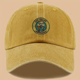 1 pieza de gorra de conductor de camión estilo urbano de moda con estampado de letras de dibujos animados Los Pollos Hermanos | Gorra solar ajustable para parejas, adecuada para senderismo, ciclismo, fiestas en la playa, conferencias | Gorra de béisbol su