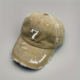 1 Gorra de Béisbol Estilo Moderno Diseño Nuevo con 7 Agujeros Unisex para Senderismo, Playa y Actividades Casuales