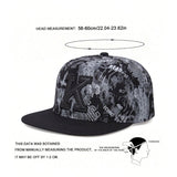 2 piezas un Sombrero más un Collar Ajustable con Cierre Trasero para Hombre y Mujer, Bordado de la Letra K, Sombrero de Papá Unisex con Ala Plana para Béisbol y Hip-Hop para Exteriores