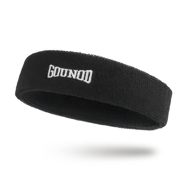 Cinta deportiva para la cabeza, elástica y cómoda, de algodón, antideslizante, para yoga, fitness y running, mujer, 1 unidad