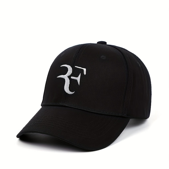 Gorra de Béisbol Unisex Ajustable y Transpirable con Bordado de F para Deportes al Aire Libre