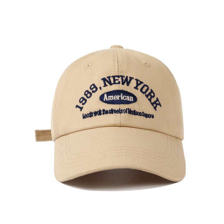 1989 Gorra de béisbol suave bordada para mujeres Sombrero deportivo para hombres Unisex