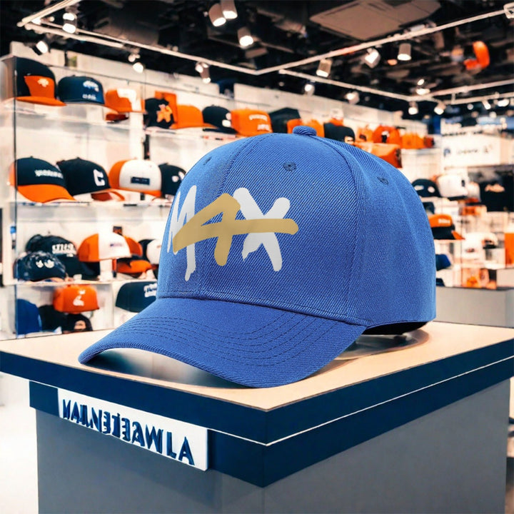 Gorra de Béisbol MAX Verstappen Bold MAX Design - Tejido Transpirable y Absorbente, Corona Ventilada, Estilo Streetwear Ligero para Hombres y Mujeres, Uso Casual Todo el Año, Lavable a Máquina