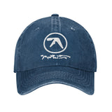 Gorra de Béisbol Aphex Dual Logo Retro Música Electrónica Cierre Trasero para Hombres y Mujeres Gorra Suave Running al Aire Libre
