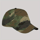 Gorra de béisbol ajustable con diseño de camuflaje - Estilo unisex de hip-hop, protección solar, poliéster, sombrero de playa al aire libre con patrón de hojas, accesorios de playa | Gorra de hip-hop | Gorra tejida, protección solar