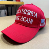GANA A ESTADOS UNIDOS DE NUEVO GRANDE Gorra de Béisbol Roja Talla 45-47 2024 América Fuerte De Nuevo