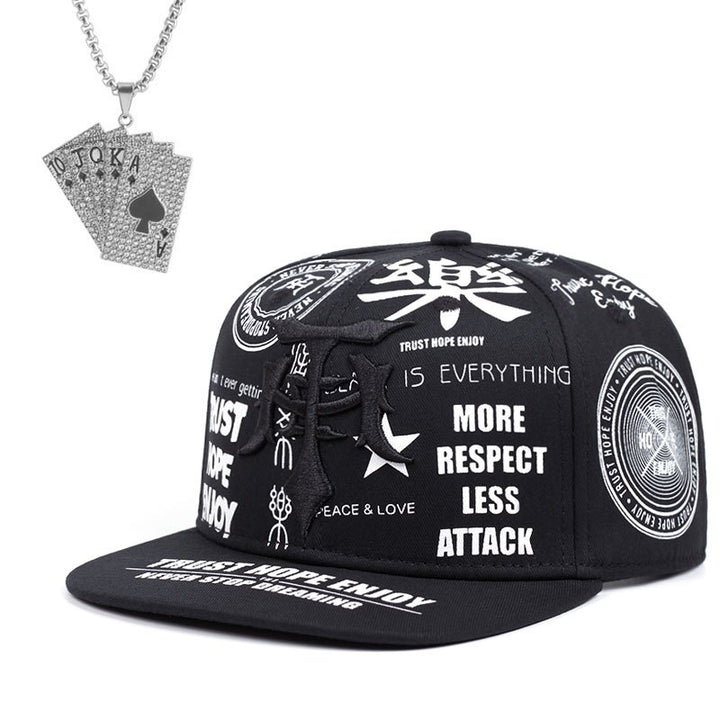 2 piezas: 1 gorra más 1 collar para hombre, estilo urbano, poliéster, temática de fantasía, ideal para montañismo y ciclismo