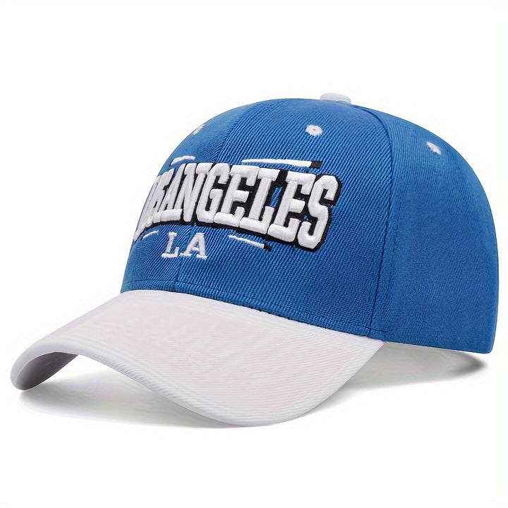 Gorra de béisbol bordada LOS ANGELES - Ajustable, ligera y elegante para hombres y mujeres