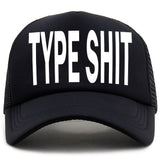 Gorra de Béisbol de Malla con Estampado de Letras para Mujer - Ajustable, Ligera y Transpirable con Cierre Snapback