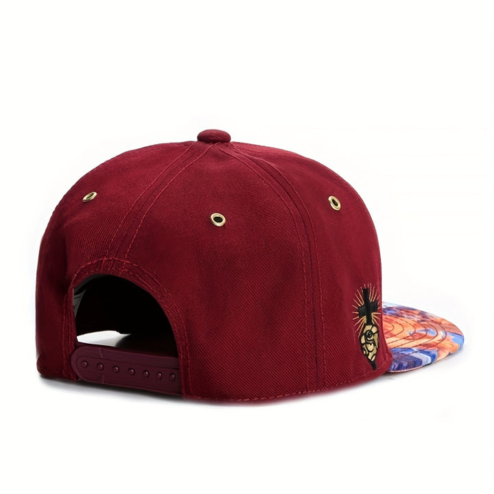 1 Gorra de Hombre con Manos en Oración - Gorra de Béisbol con Símbolo de Fe, Diseño de Manos en Oración y Cruz, Accesorio Religioso para Iglesia, Uso Diario, Eventos Casuales y Espirituales (Lavable a Mano/Limpieza en Seco)