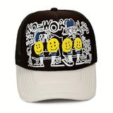 Sombrero de camuflaje verde militar 112FP para mujer - 5 piezas de estampado, gorra de béisbol con visor curvo micro, diseño inspirado en el ejército, cierre ajustable, panel trasero de malla transpirable, perfecto para el Día de San Patricio.