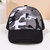 1 gorra de béisbol camuflaje neutro, ajustable con malla transpirable, casual y apta para actividades al aire libre. Gorras unisex ideal para mujeres, ¡perfectas como accesorio deportivo o sombrero viajero! Diseño en estampado militar, construcción durade