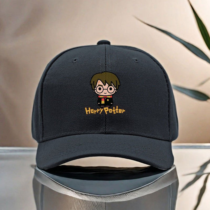 1 Gorra Unisex de Béisbol Ajustable con Diseño Harry Potter, 100% Poliéster, Sombrero Casual para Hombre, Verde Festivo y